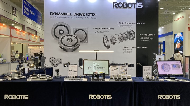 로보티즈, '스마트공장·자동차산업전'서 차세대 제품 선보여